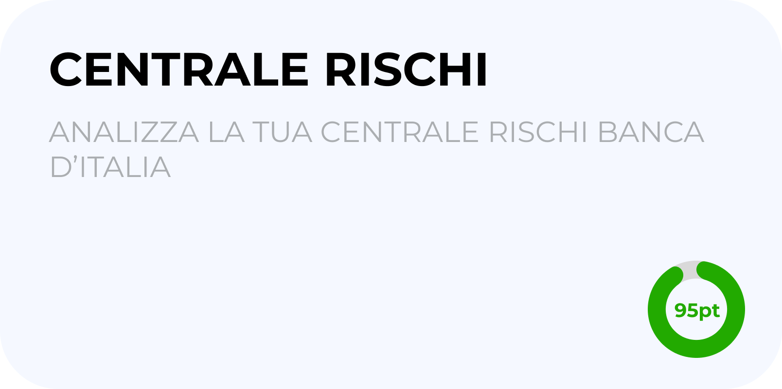 Analisi Centrale Rischi